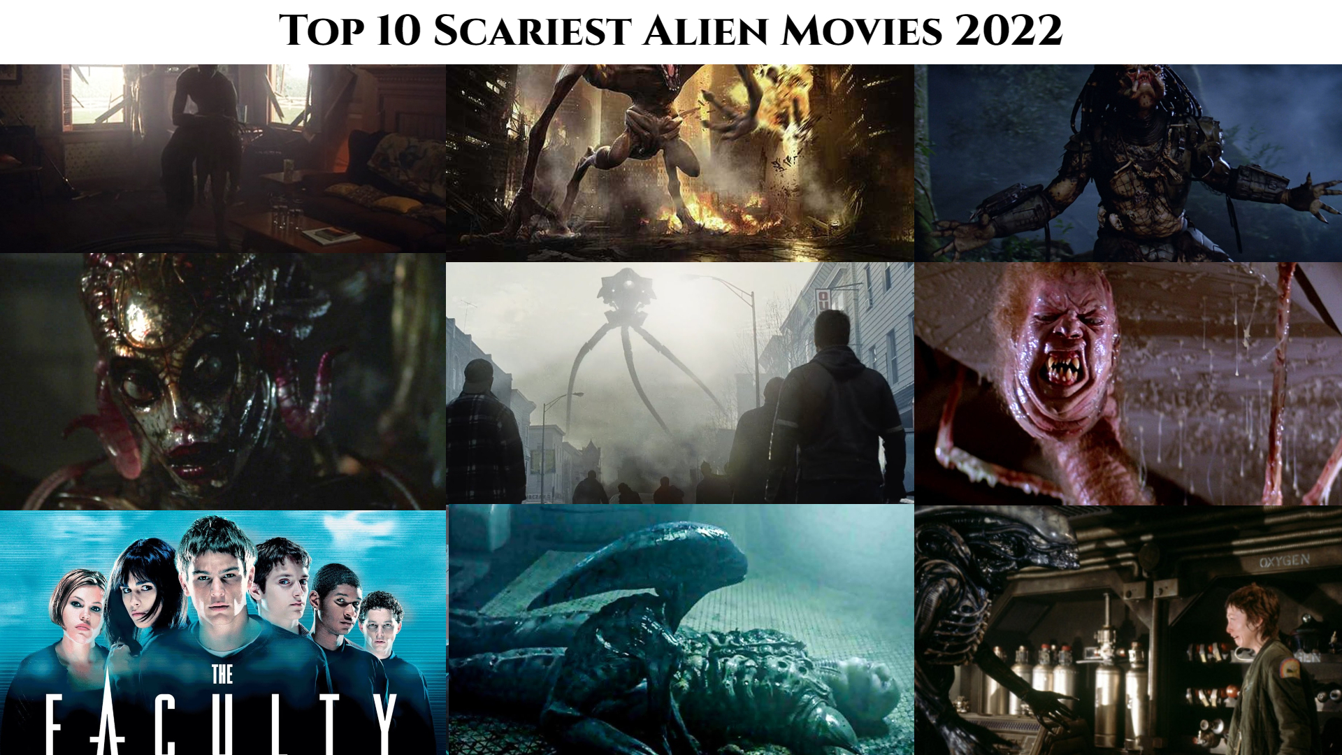 You are currently viewing Top 10 Scariest Alien Movies 2022