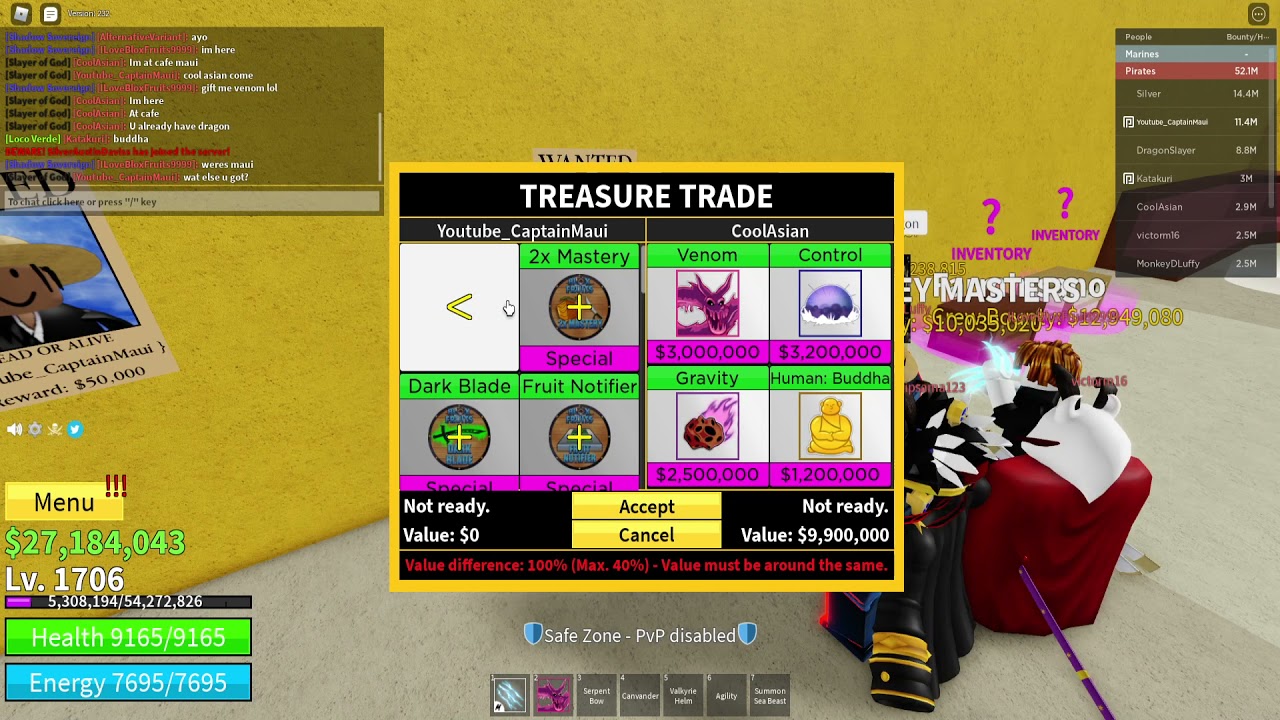 Blox fruits trucos