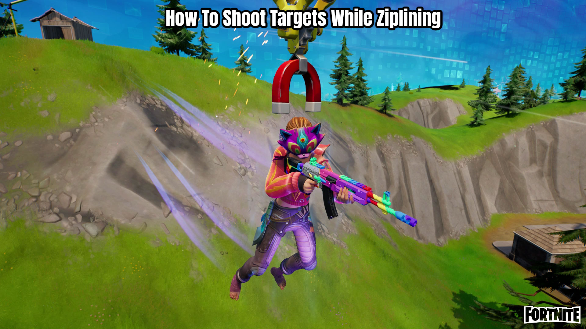 You are currently viewing How To Shoot Targets While Ziplining In Fortnite