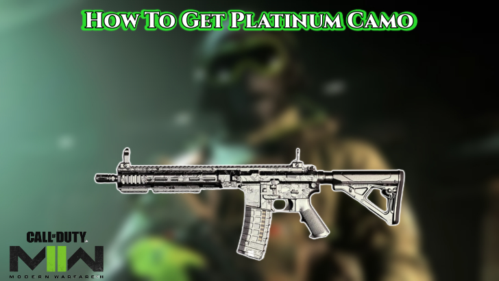Read more about the article How To Get Platinum Camo In MW2