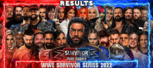 Read more about the article Survivor Series 2022 Results