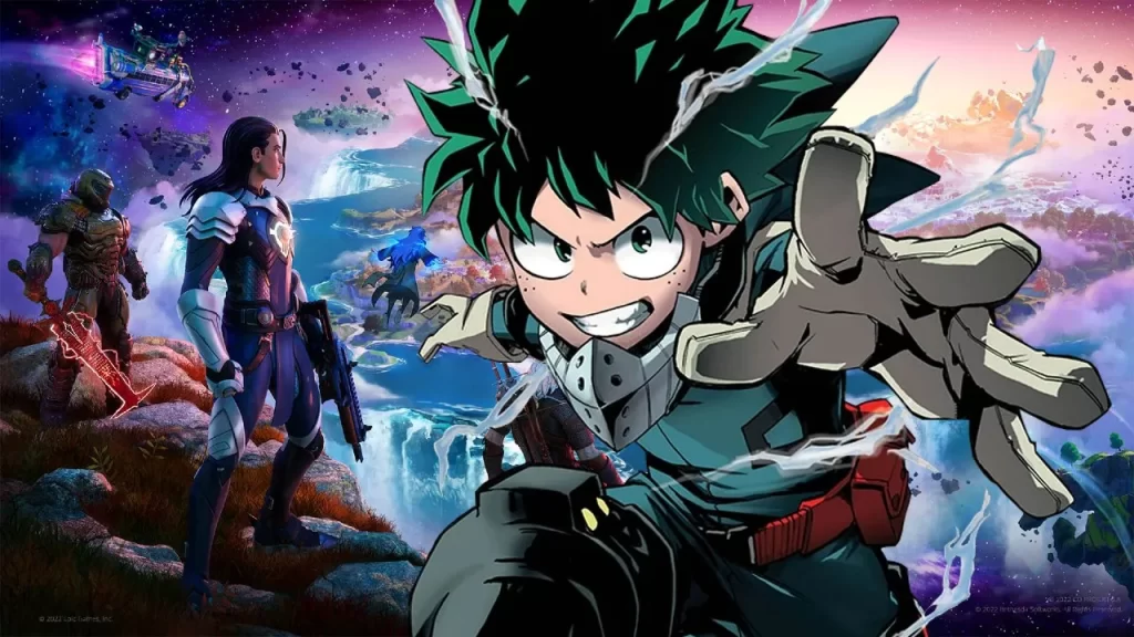 My Hero Academia Fortnite anticipated cost