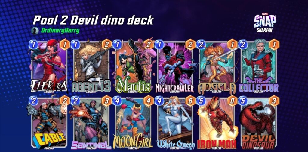 Devil Dinosaur Deck Marvel Snap Pool 2