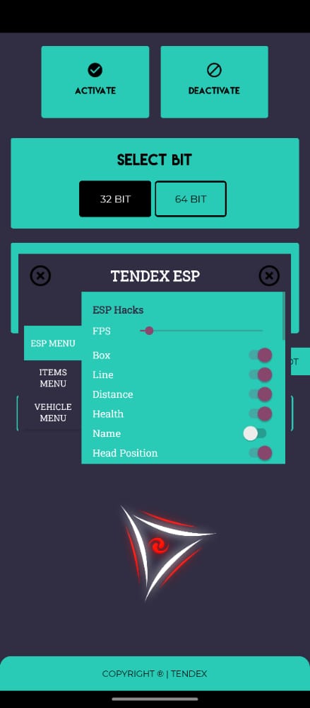 Tendex PUBG Public ESP 2023