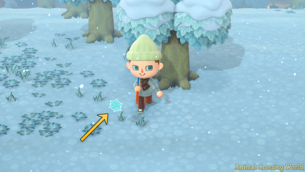 Snowflakes Location In Animal Crossing New Horizons
