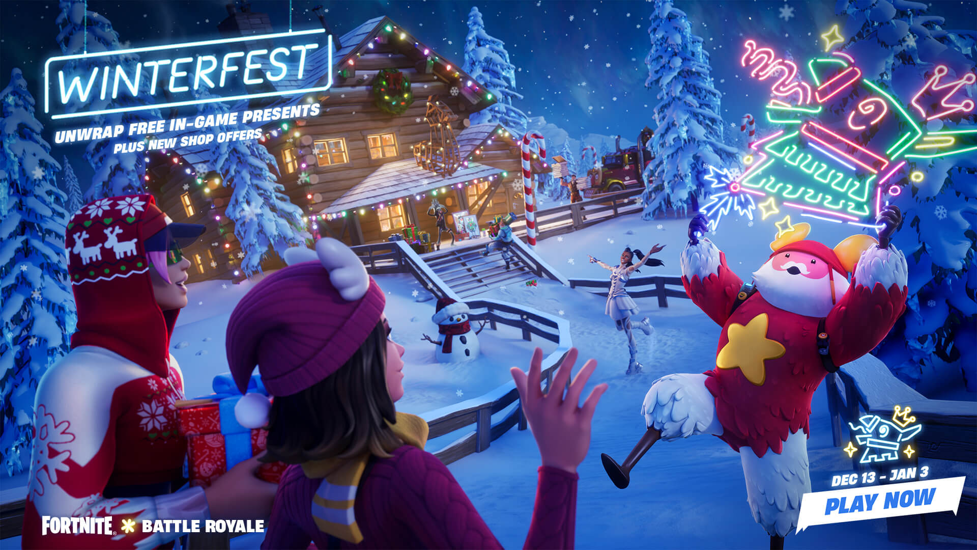 You are currently viewing All Winterfest Rewards Fortnite 2023