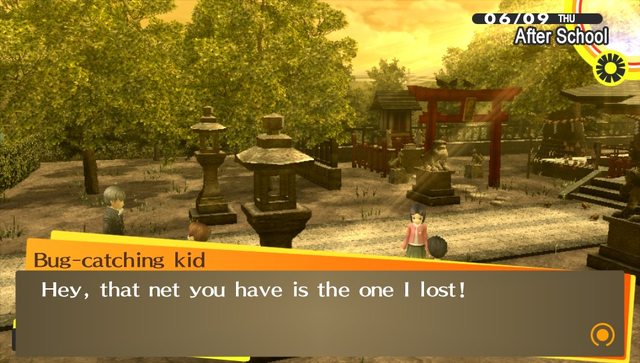How To Get Bug Catching Net In Persona 4 Golden