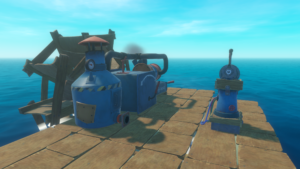 How To Place And Use Engine In Raft