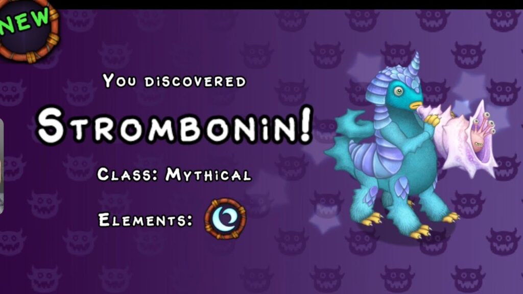How To Breed Strombonin In My Singing Monsters Cold Island