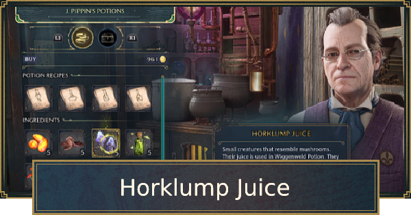 Horklump Juice In Hogwarts Legacy How To Get It