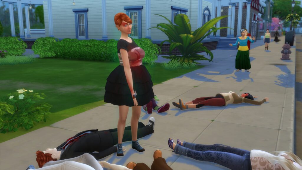 What Does The Sims 4's Extreme Violence Mod Do?