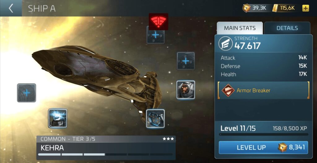 Fleet Command: Star Trek Ship Upgrades
