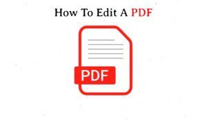 Read more about the article How To Edit A PDF File Online
