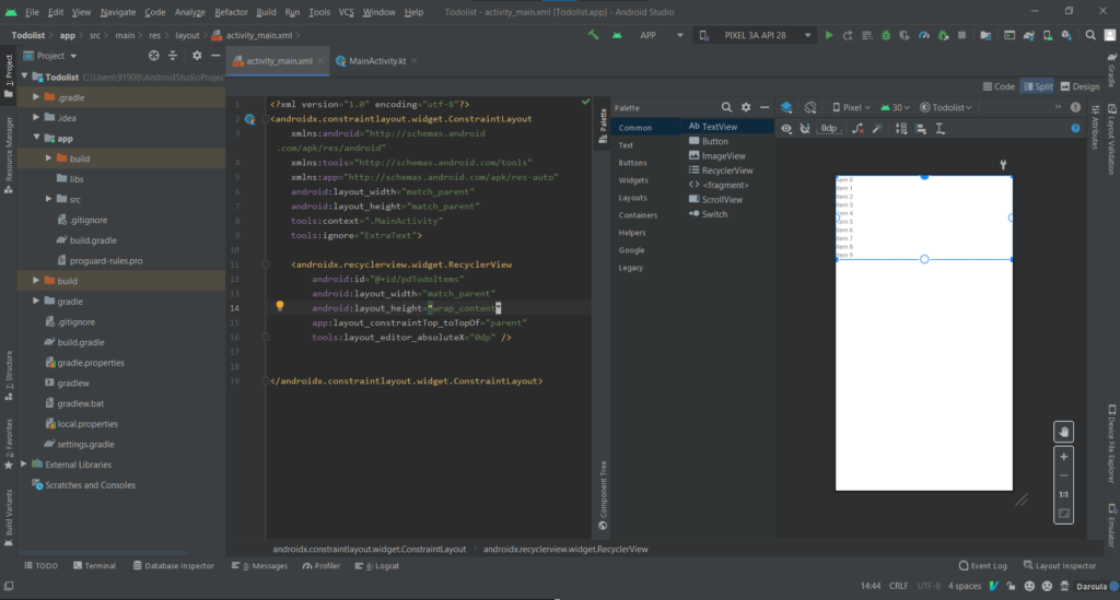 How To Find Activity Main Xml In Android Studio
