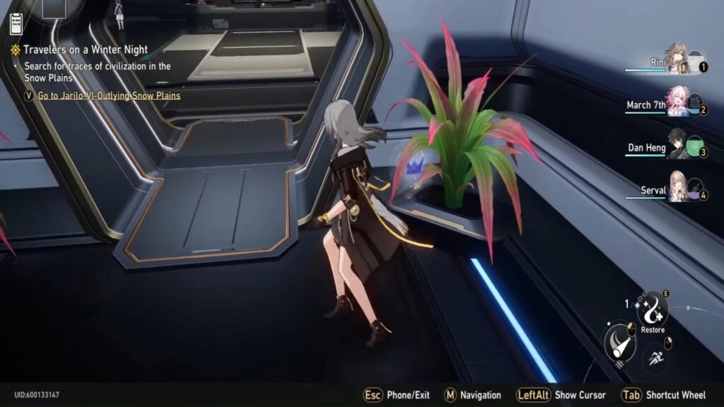 Origami Crane Location in Honkai: Star Rail