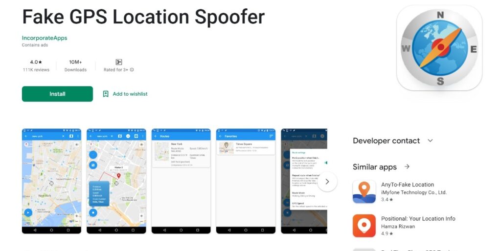 Use Fake GPS GO Location Spoofer Free