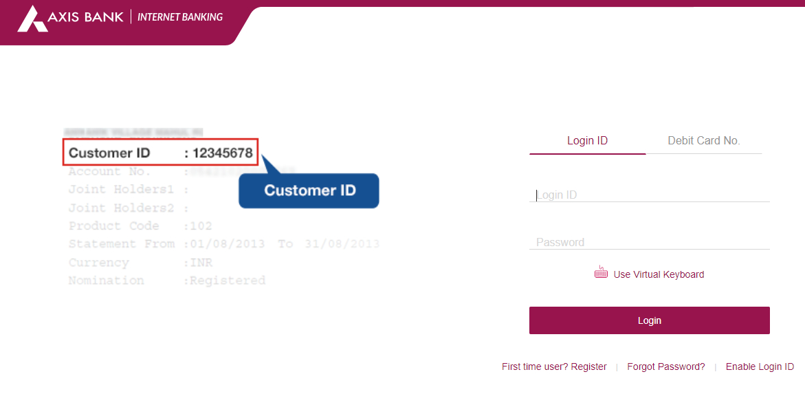Read more about the article Where To Find Axis Bank Customer ID