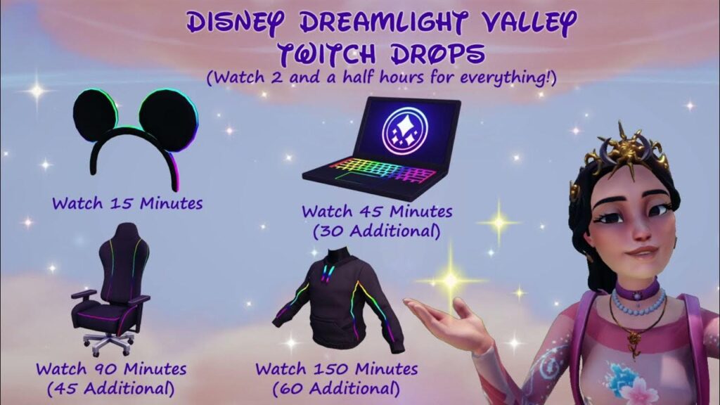 How To Get Free Twitch Drop Items In Dreamlight Valley