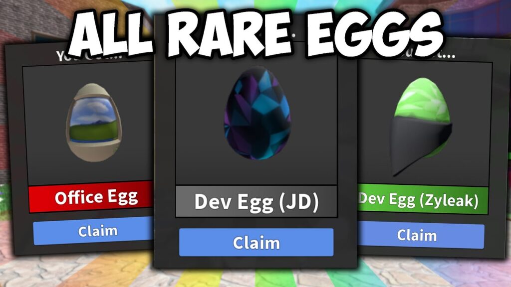 How To Find All Rare Eggs In MM2