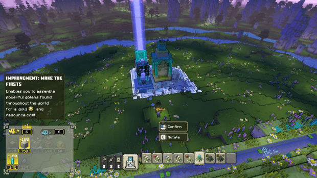 Making Your Hotbar Customizable in Minecraft Legends