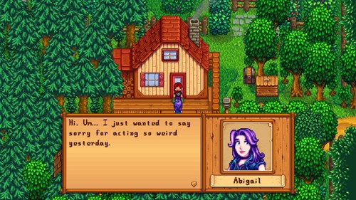 Stardew Valley Abigail gifts