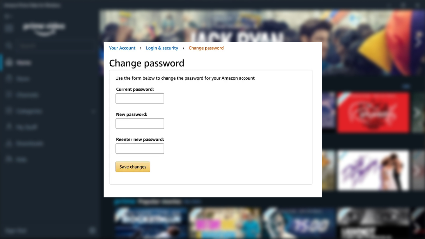 How To Check Amazon Prime Password