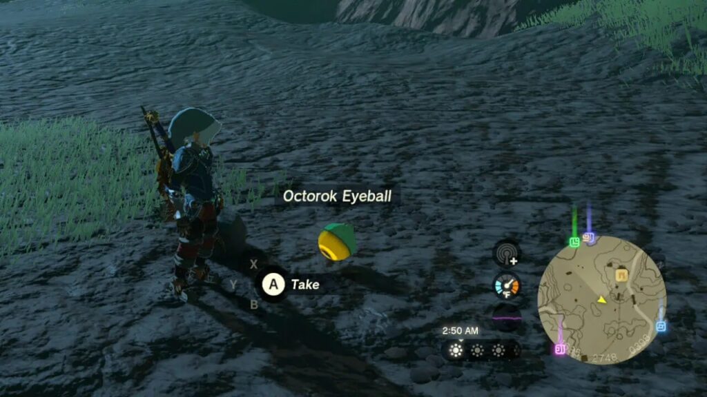 Rock Octorok Locations in Tears of the Kingdom