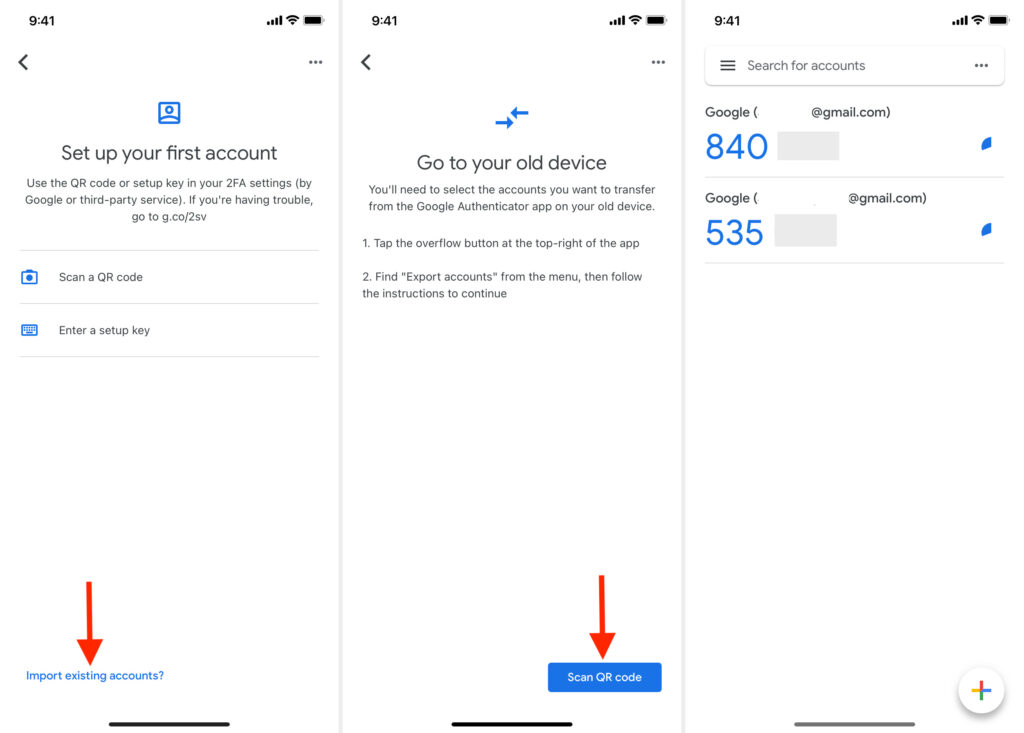 How To Transfer Google Authenticator Codes To New Phone