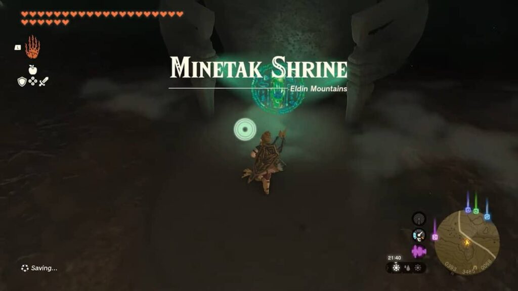 How To Get Minetak Shrine Tears Of The Kingdom