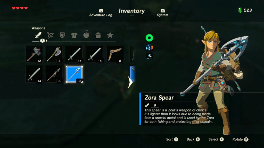 Zora Spears Collected From Opponents