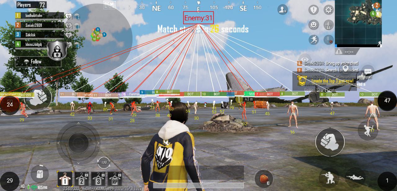 Read more about the article BGMI 2.5 ESP Aimbot Hack Download