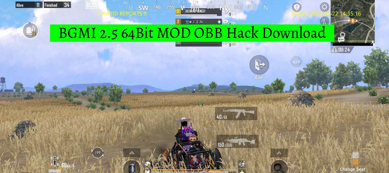 Read more about the article BGMI 2.5 64Bit MOD OBB Hack Download