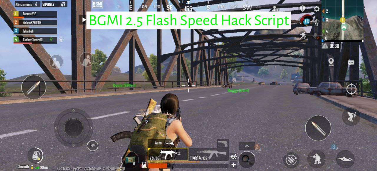 Read more about the article BGMI 2.5 Flash Speed Hack Script
