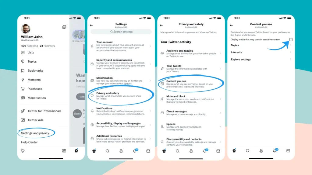 How To View Sensitive Content On Twitter Iphone 2023