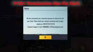 Read more about the article PUBG 2.6.0 Termination Ban Fix Shell