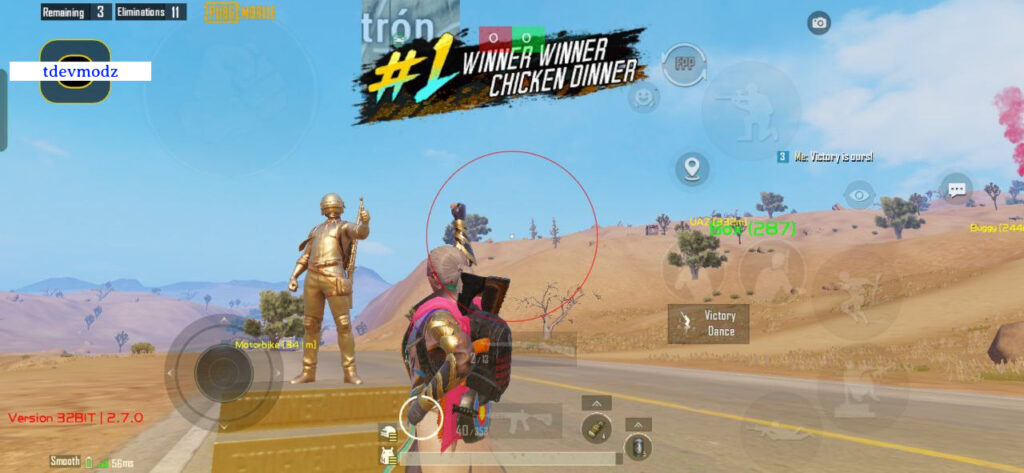 PUBG GL 2.7 ESP MOD APK For IOS