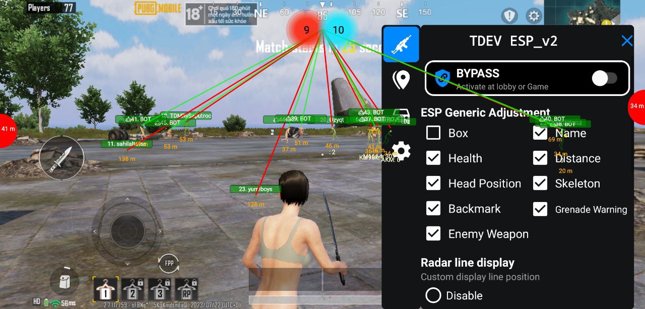 You are currently viewing PUBG 2.7 2IN1 ESP Hack Apk Download C5S13