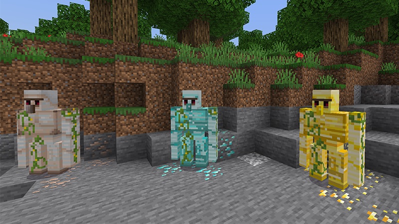 Diamond Golem In Minecraft