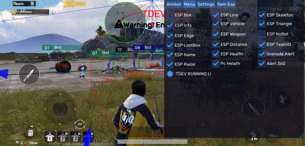 TDEV AKENZ PUBG GL 2.7 Mod Apk