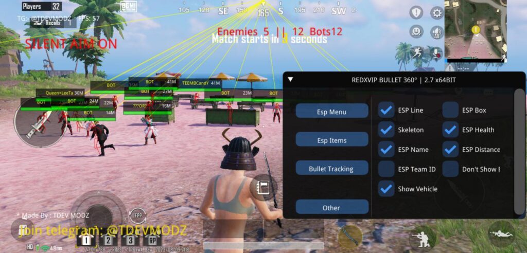 BGMI 2.7 ESP AIMBOT Hack Apk Download