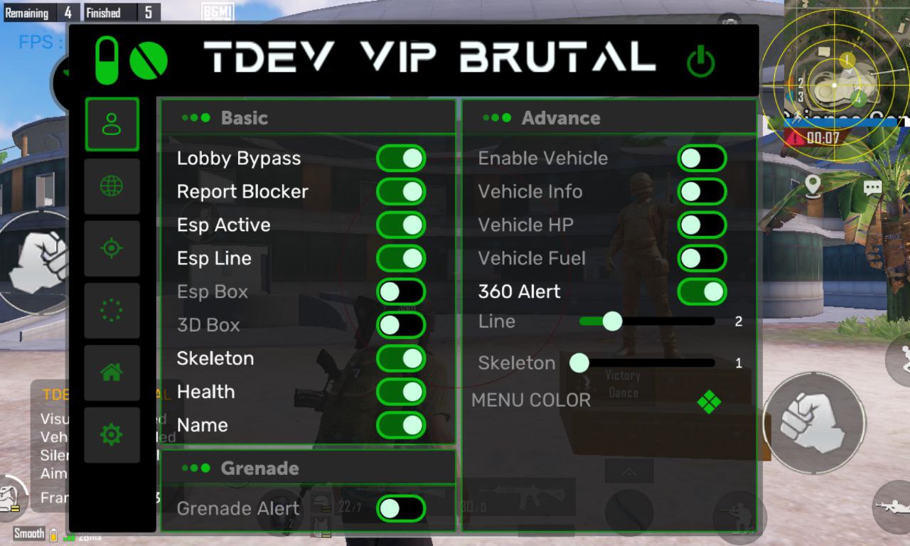 You are currently viewing BGMI 2.7 TDEV Brutal Hack Mod Apk 64 Bit