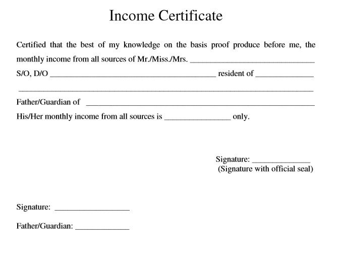 How To Get Income Certificate Online In Bangalore 2023