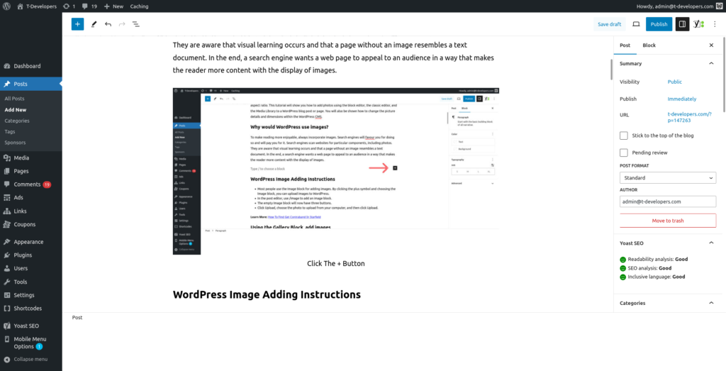 How to Add Images in WordPress in 2023