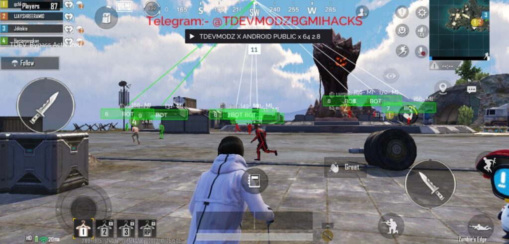 BGMI 2.8 ESP Aimbot 64 Bit Mod Apk Hack Download