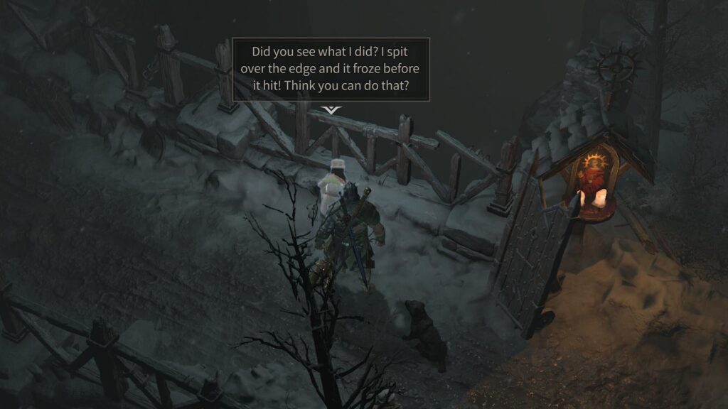I Can't Skip Dialogue In Diablo 4