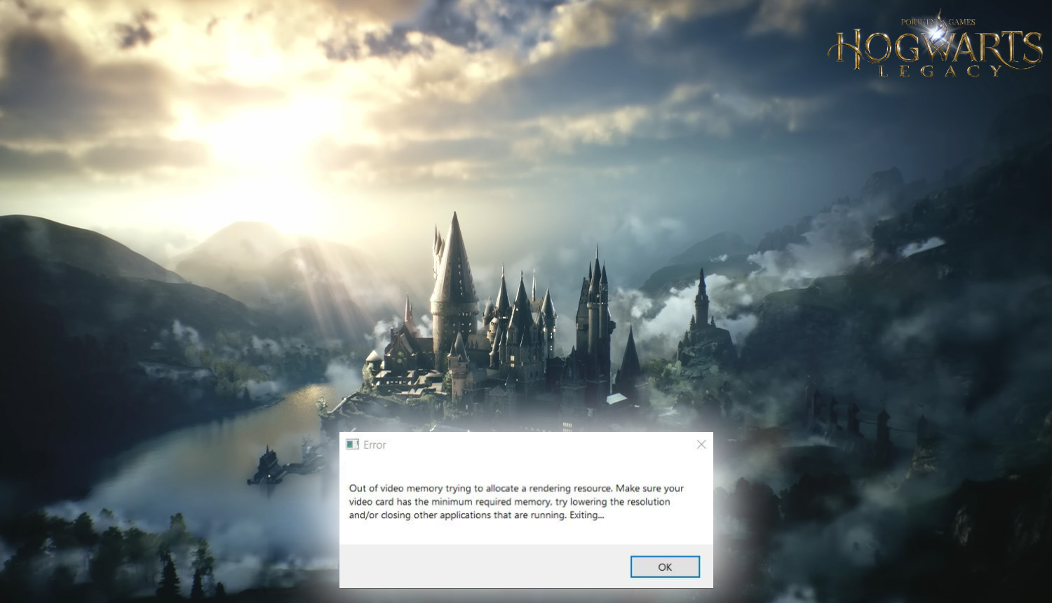 You are currently viewing How To Fix Out Of Video Memory Error In Hogwarts Legacy