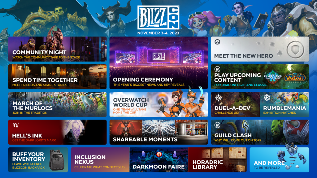 BlizzCon virtual ticket for 2023