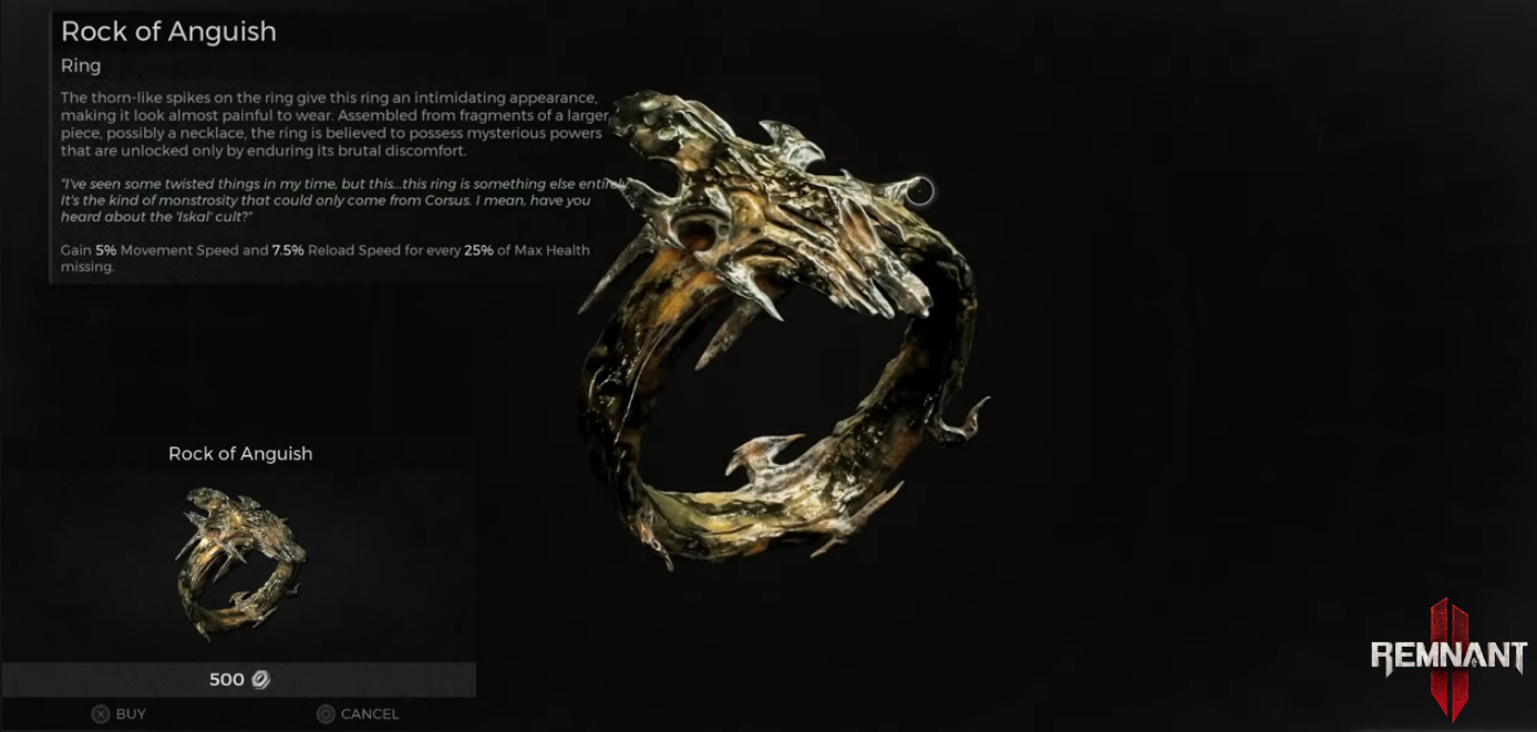 Read more about the article How To Get The Anguish Ring In Remnant 2