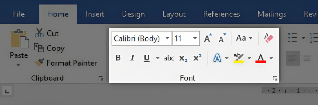 How to make text bold in word