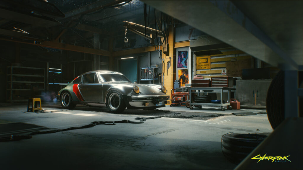 What is the Cyberpunk 2077 2.1 Update's new Porsche?